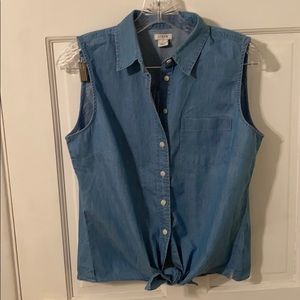 JCrew Factory Chambray Tank